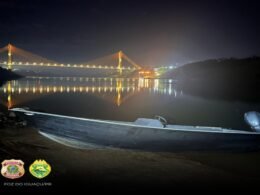 Embarcação com produtos contrabandeados é interceptada no Rio Paraná