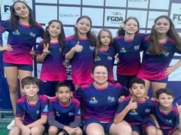 Equipe Cataratas Natação conquista 8 medalhas no Campeonato Sul-Brasileiro de Clubes Mirim e Petiz