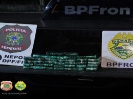 Apreendidos 23 quilos de maconha na barranca do Rio Paraná