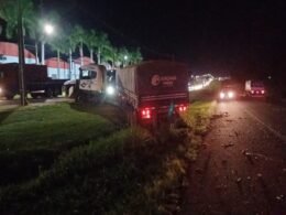 Preso caminhoneiro bêbado que invadiu faixa contrária e provocou colisão fatal na BR-277