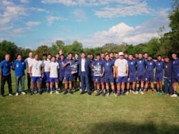 Câmara se une ao Foz Futebol para fortalecer campanha do agasalho