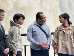 Visita de Sua Alteza Imperial, Princesa Kako de Akishino, às Cataratas do Iguaçu