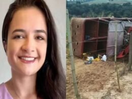 Mulher grávida de 8 meses morre em queda de balão; 10 pessoas ficaram feridas