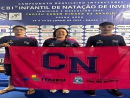 Natação de Foz brilha no Campeonato Brasileiro Infantil de Inverno