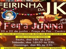 Feira Junina de Foz do Iguaçu é ampliada e será realizada durante três dias no centro da cidade