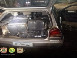 Carga de maconha é apreendida após travessia por porto clandestino em Foz do Iguaçu