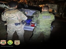 Duas pessoas são presas com 300 Quilos de drogas nas margens do Rio Paraná