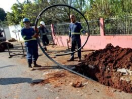 Já estão na reta final obras da Sanepar para melhorar sistema de água em Foz do Iguaçu