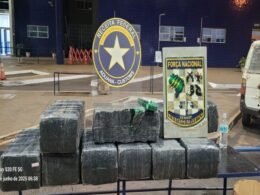 Paraguaio é preso com mais 200 kg de maconha na Ponte Internacional da Amizade