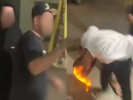 Jovens ateiam fogo na cabeça de morador de rua no Paraná. Veja vídeo: