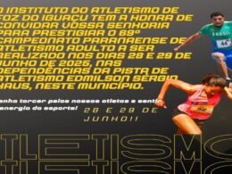 Foz do Iguaçu sedia Campeonato Paranaense de Atletismo Adulto no próximo final de semana