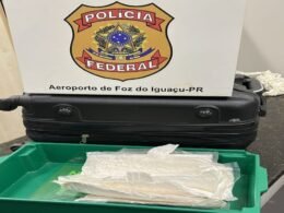 Passageiro é preso com cocaína no Aeroporto Internacional de Foz