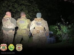Fardos de drogas são apreendidos na barranca do Rio Paraná