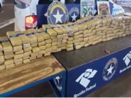 Apreendidos mais de 289 kg de maconha em veículos com placas paraguaias