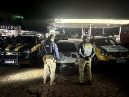Apreendidas duas pistolas 9mm durante abordagem na BR-277, em Matelândia (PR)