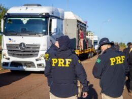 Elefanta Kenya é escoltada pela PRF em travessia do Paraná ao Mato Grosso rumo a santuário especializado