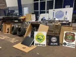 Ação policial apreende contrabando em depósitos clandestinos em Foz”