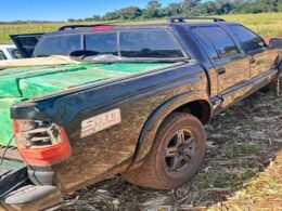 Caminhonete carregada com mais de 350 kg de maconha é apreendida em Santa Helena