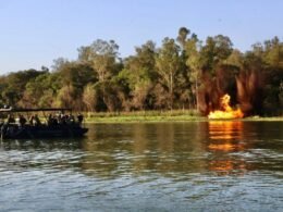 Porto clandestino usado para o tráfico na fronteira com o Paraguai é desativado
