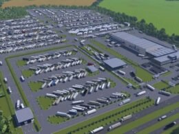 Novo Porto Seco de Foz do Iguaçu será o maior da América Latina, com capacidade para 2 mil caminhões por dia.