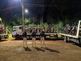 PRF reforça operações e apreende 36 motos em trechos críticos da BR-277