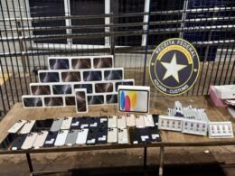 Receita apreende celulares e medicamentos para emagrecer contrabandeados em veículo na BR-277