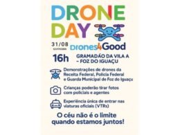 Drone Day: Alfândega da Receita Federal convida comunidade para espetáculo de drones