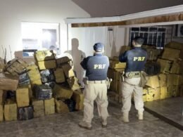 Carga de ração escondia 4 toneladas de maconha em Campina Grande do Sul