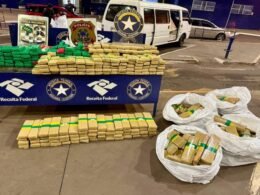 Apreendidos mais de 500 kg de maconha, na Ponte Internacional da Amizade