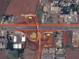 Foz do Iguaçu terá interdições nas vias marginais da BR-277 a partir desta quinta-feira