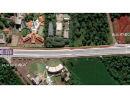 Novo desvio é implantado na Rodovia das Cataratas para avanço das obras de duplicação a partir de quinta-feira