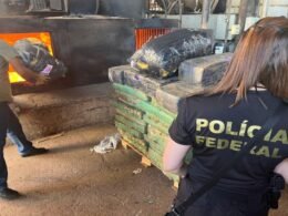 Polícia Federal incinera 13,6 toneladas de drogas apreendidas