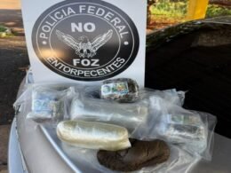 Casal é preso com 7 quilos de haxixe escondidos em carro na BR-277