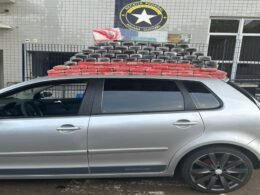 Apreendido veículo com 95 kg de cocaína e crac