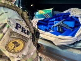 Apreendida arma com “kit rajada” com traficantes na região de Cascavel
