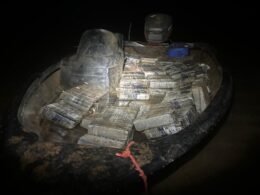 Quase 1 tonelada de maconha é apreendida no Lago de Itaipu