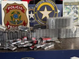 Carro paraguaio é apreendido com carga de 900 processadores escondidos em fundo falso na Ponte da Amizade