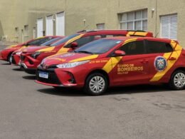 Corpo de Bombeiros de Foz do Iguaçu recebe quatro novas viaturas