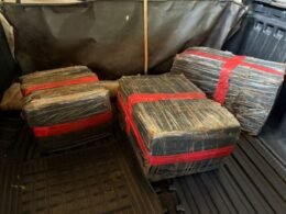 Apreendidos 67,5 kg de maconha durante patrulhamento no Lago de Itaipu