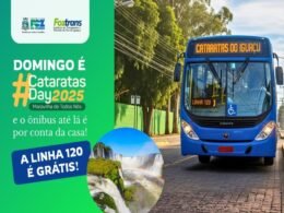 Prefeitura de Foz decreta gratuidade na linha 120 no dia do Cataratas Day