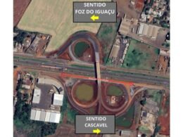 Atenção: interdição na marginal da BR-277 para avanço das obras da Perimetral Leste