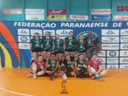 Voleibol de Foz conquista título estadual e sobe para a Divisão A em 2026
