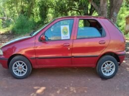 Carro furtado é recuperado após patrulhamento na Comunidade do Bolo