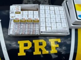 Mais de 600 ampolas de medicamento para emagrecer são apreendidas pela PRF