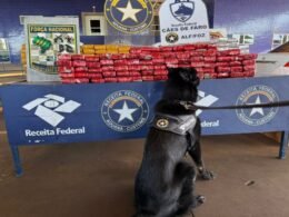Carro com fundo falso e capacete com droga levam dois paraguaios à prisão
