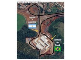 Obras da nova aduana exigem mudanças no tráfego próximo à Ponte Tancredo Neves