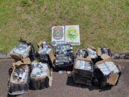 Anabolizantes e pneus contrabandeados são apreendidos em Foz
