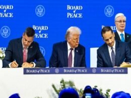 Presidente Santiago Peña reforça protagonismo do Paraguai em acordo global pela paz