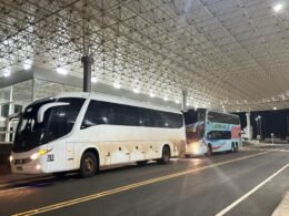 Ônibus turísticos começam a circular pela Ponte da Integração