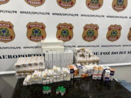 Tentativa de transporte ilegal de medicamentos termina em prisão no aeroporto